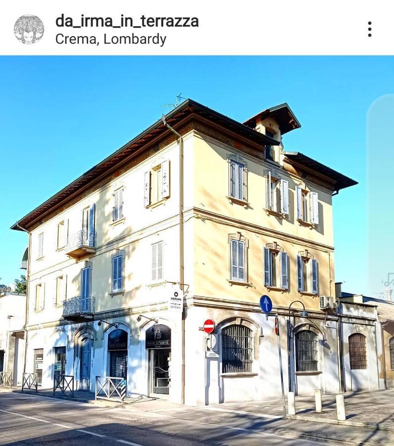 Apartamento Da Irma In Terrazza Crema Exterior foto